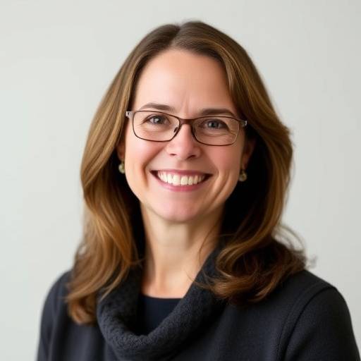 Professional headshot of Professor Eleanor Vance, smiling warmly.